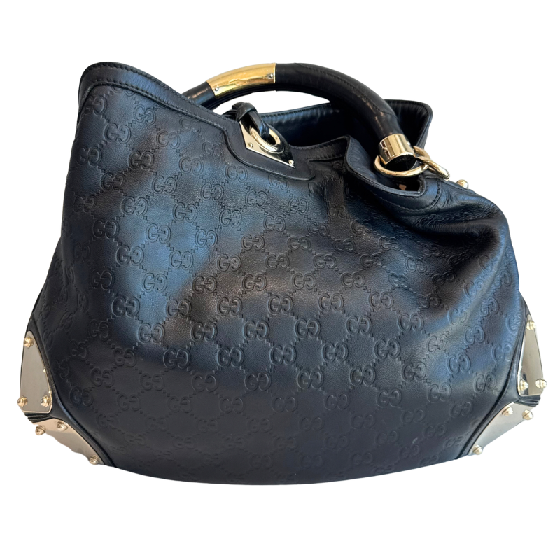 Gucci Guccissima Indy Babouska Hobo Bag
