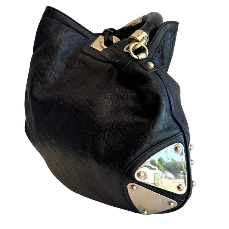 Gucci Guccissima Indy Babouska Hobo Bag