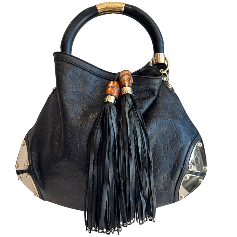 Gucci Guccissima Indy Babouska Hobo Bag