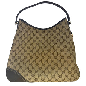 Gucci Monogram Medium New Britt Hobo Bag