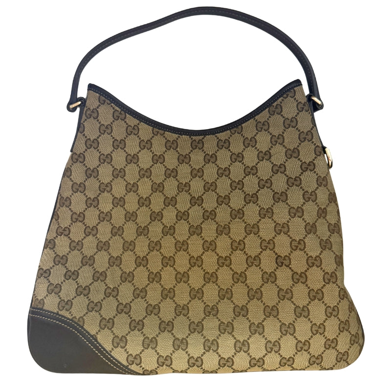 Gucci Monogram Medium New Britt Hobo Bag