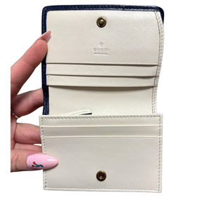 Gucci GG Marmont Matelasse Card Case Wallet