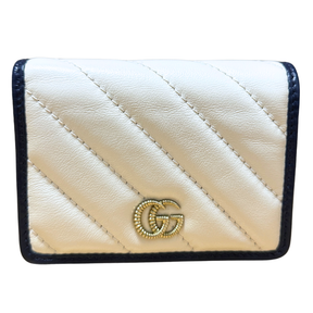 Gucci GG Marmont Matelasse Card Case Wallet