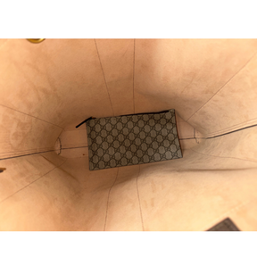 Gucci GG Supreme Monogram Web Stripe Ophidia Large Vertical Shopping Tote