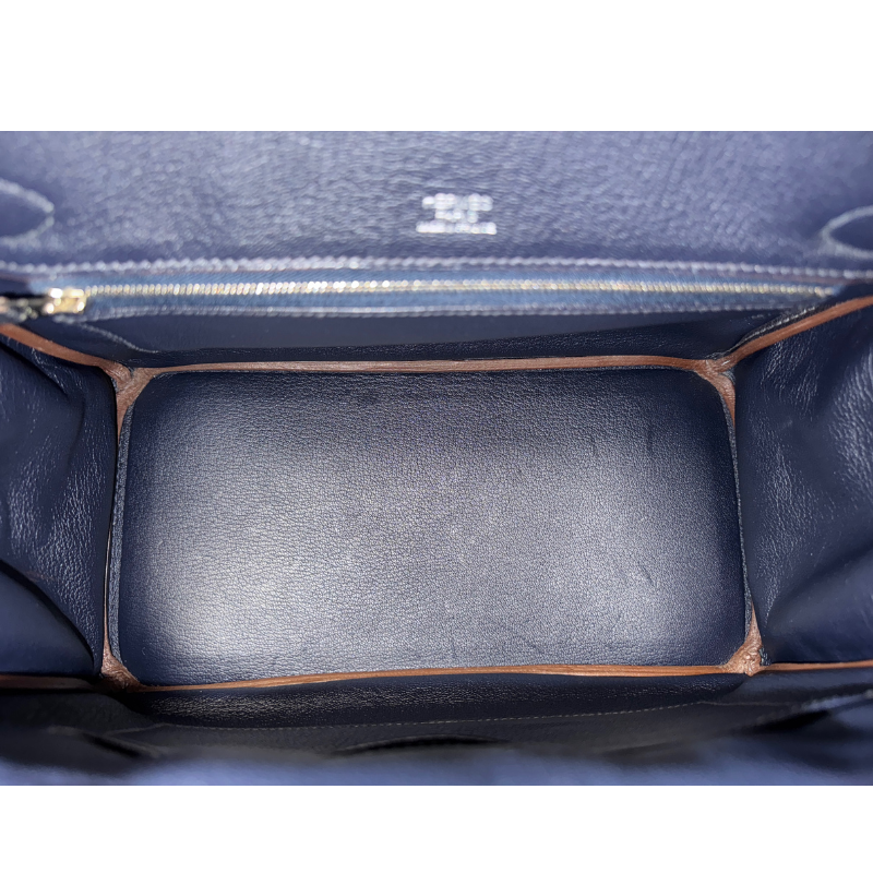Hermes Fjord Barenia Crinoline Club Birkin 30 (2013)