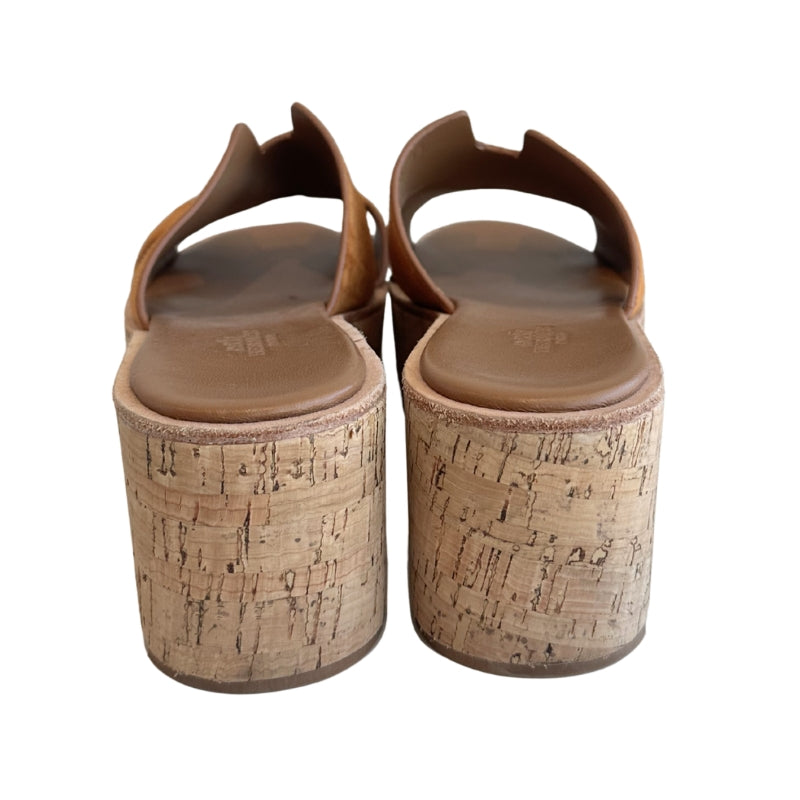 Hermes Eze 30 Suede Sandal