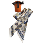 Hermes Silk Twilly Scarf