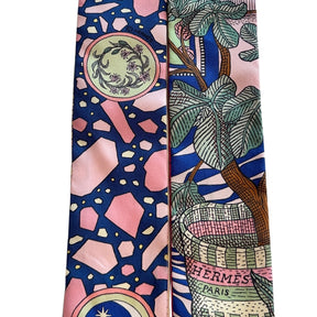 Hermes Silk Twilly Scarf