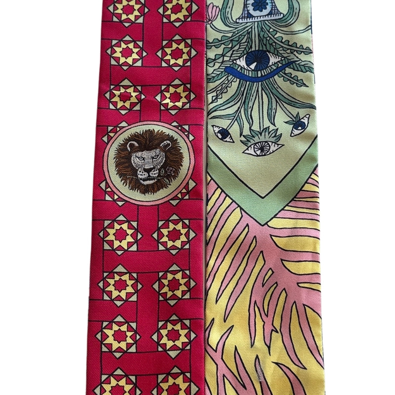 Hermes Silk Twilly Scarf