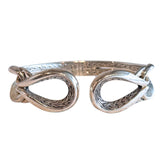 John Hardy Sterling Silver Asli Classic Chain Link Hinged Cuff