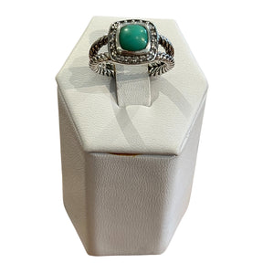 David Yurman Turquoise Petite Albion Ring