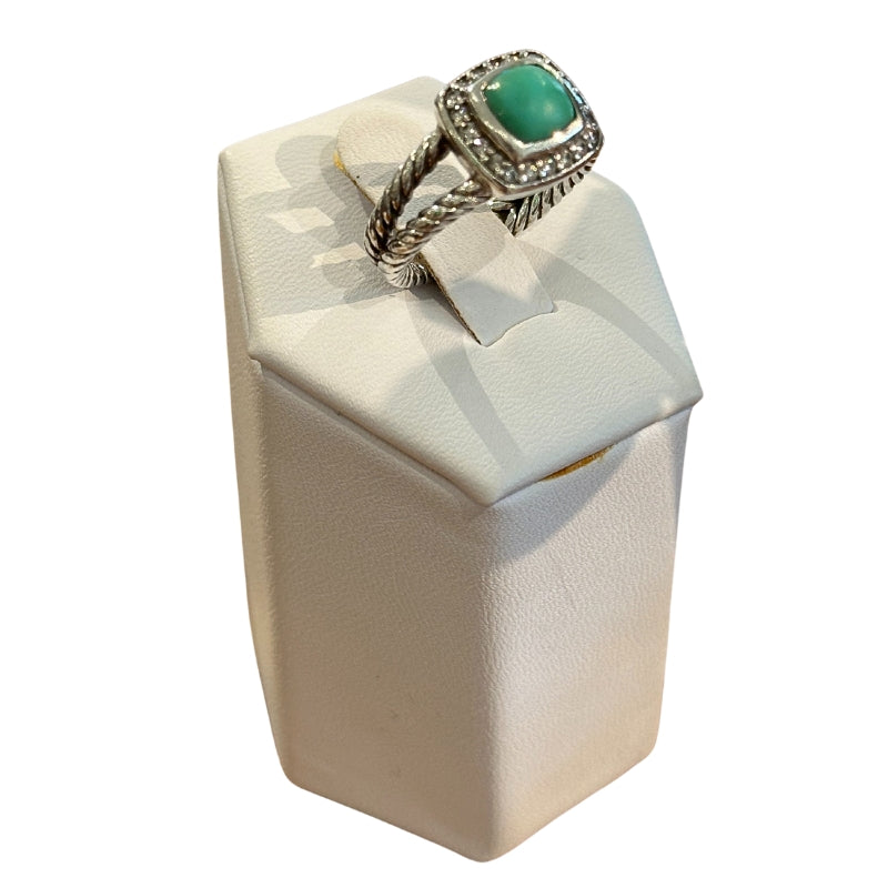 David Yurman Turquoise Petite Albion Ring