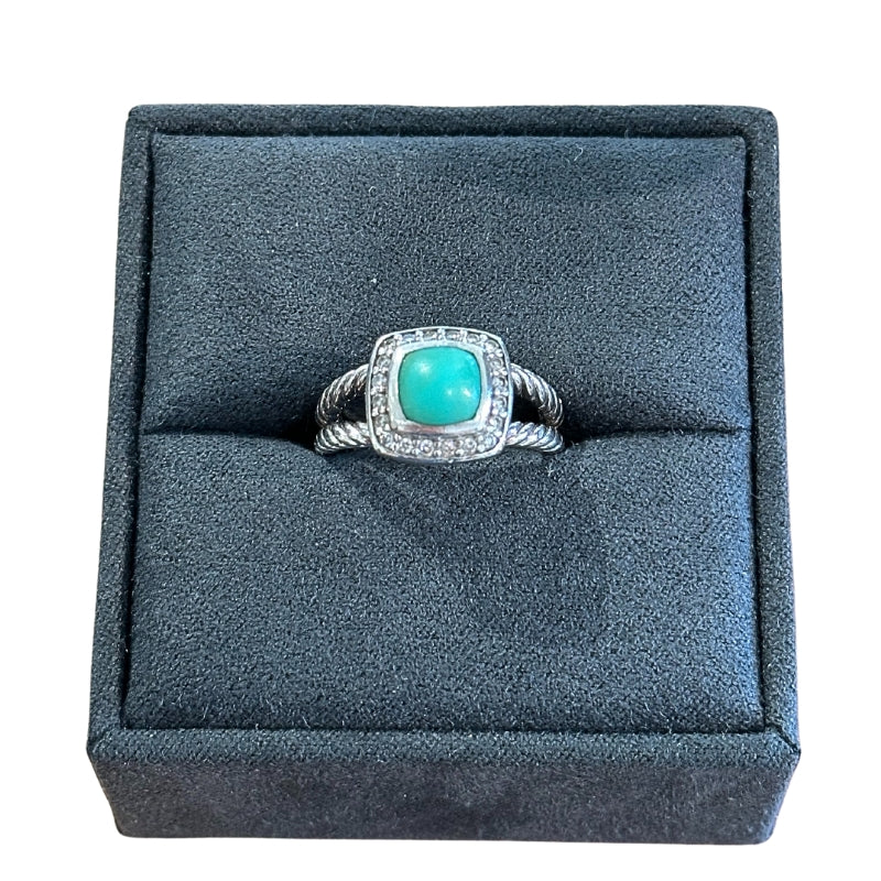 David Yurman Turquoise Petite Albion Ring