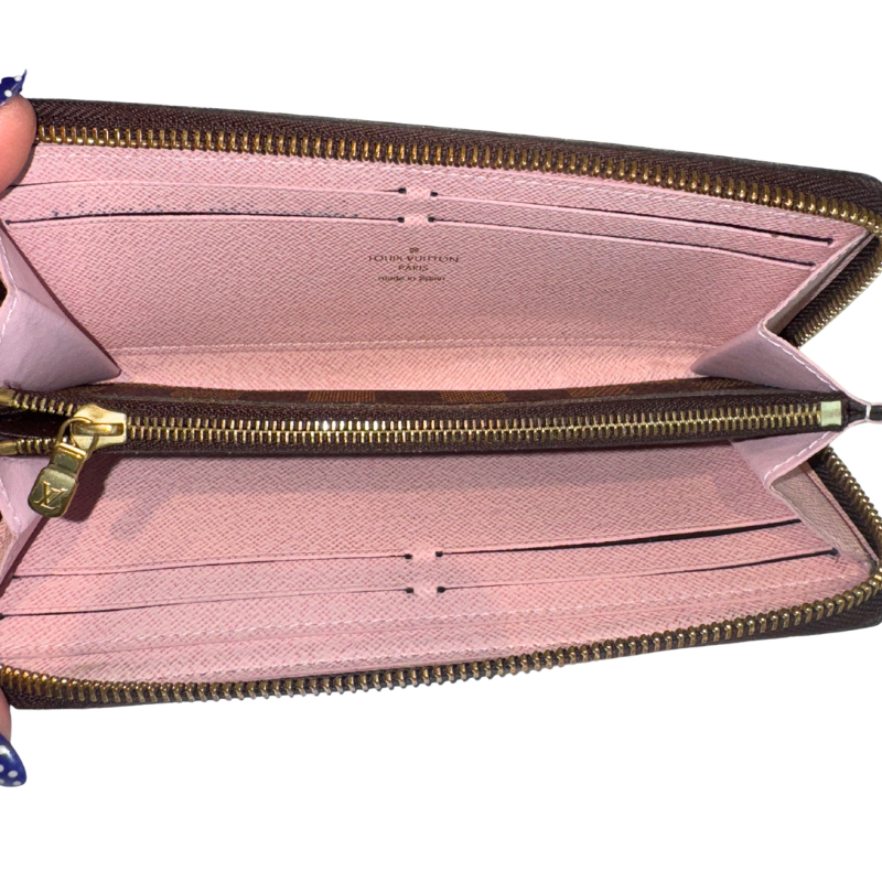 Louis Vuitton Damier Ebene Clemence Wallet