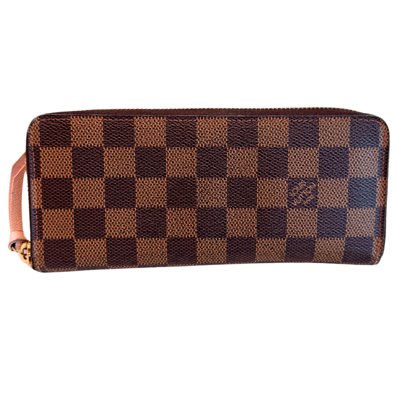 Louis Vuitton Damier Ebene Clemence Wallet