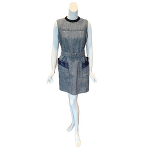 Louis Vuitton Denim Shift Mini Dress