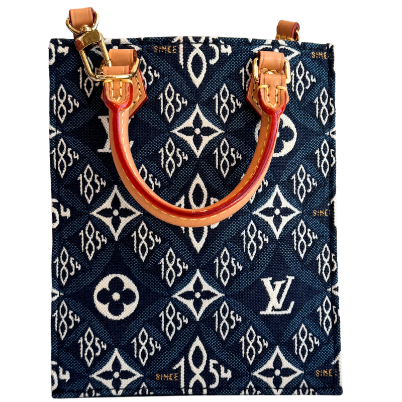 Louis Vuitton Limited Edition Since 1854 Monogram Jacquard Petit Sac Plat