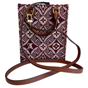 Louis Vuitton Limited Edition Since 1854 Monogram Jacquard Petit Sac Plat