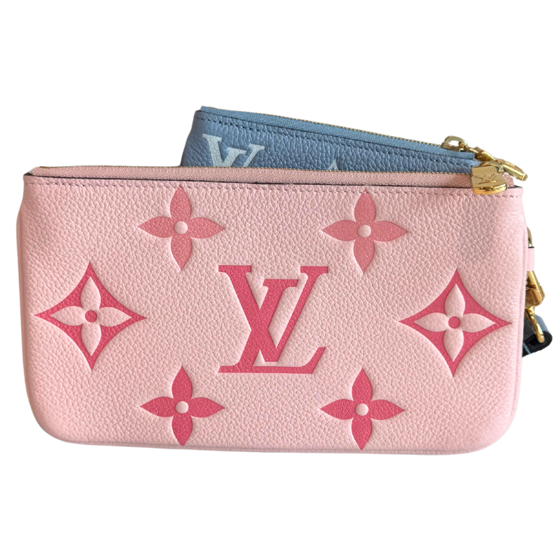 Louis Vuitton Empreinte Monogram Giant By The Pool Trio Pouch Wristlet Set
