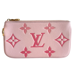 Louis Vuitton Empreinte Monogram Giant By The Pool Trio Pouch Wristlet Set