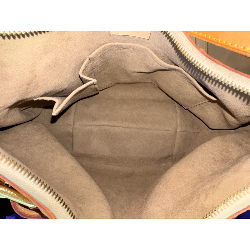 Louis Vuitton x Takashi Murakami Multicolor Monogram Greta Shoulder Bag