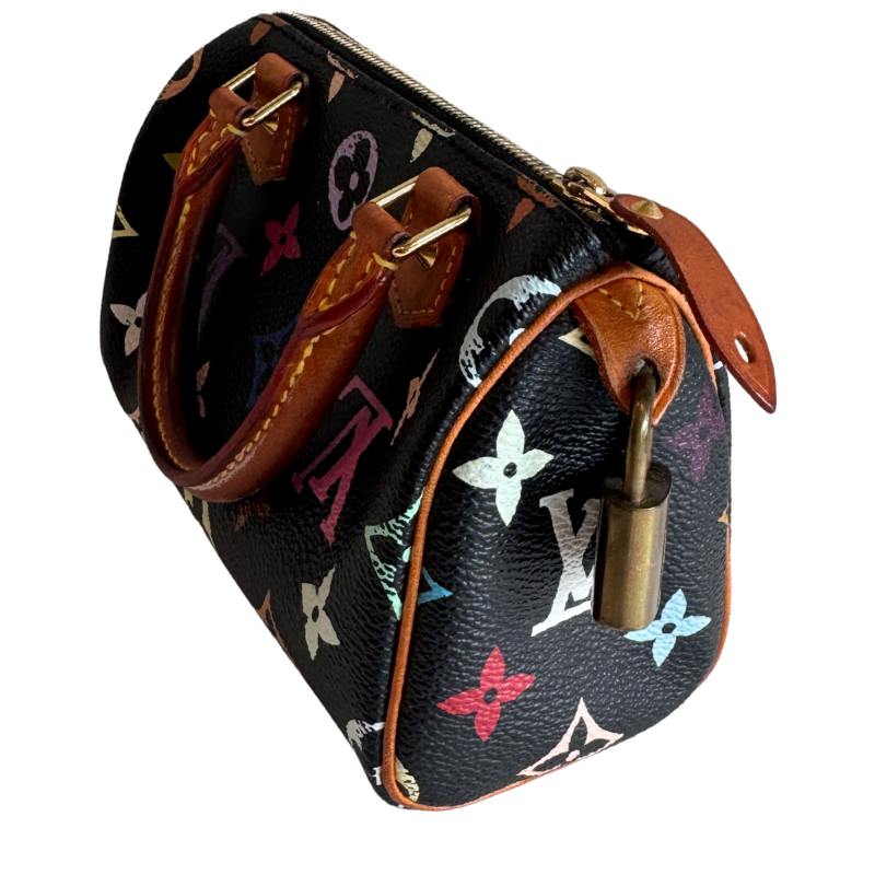 Louis Vuitton x Takashi Murakami Multicolor Nano Speedy