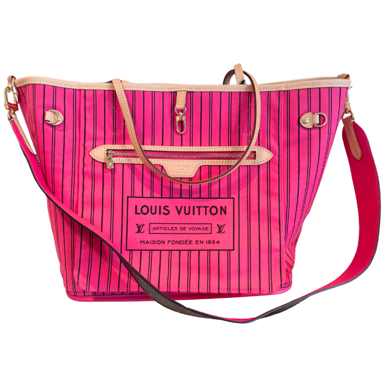 Louis Vuitton Monogram Bandouliere Inside Out Neverfull MM