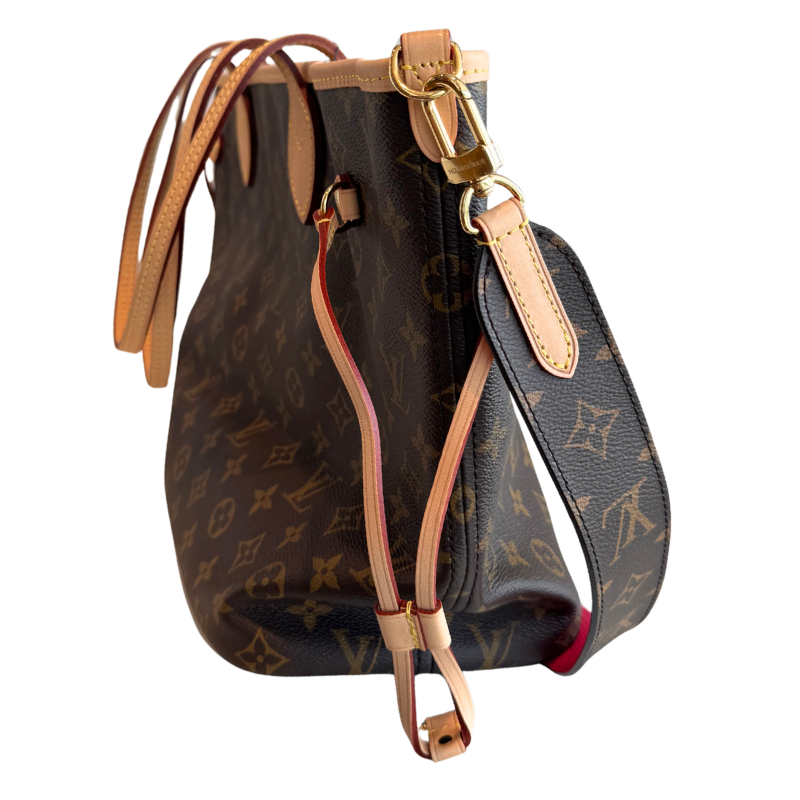 Louis Vuitton Monogram Bandouliere Inside Out Neverfull MM