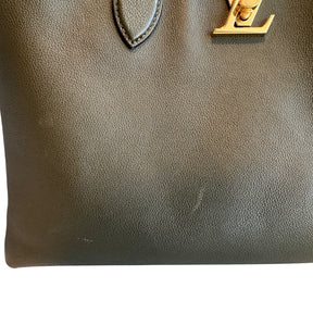 Louis Vuitton Grained Leather LockMe Shopper Tote