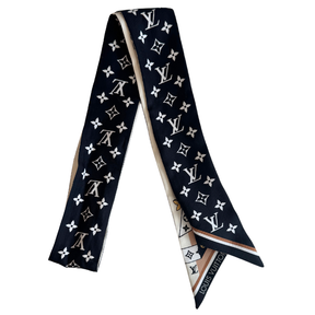 Louis Vuitton Silk LV Bow BB Bandeau Scarf