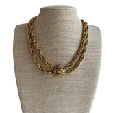 Chanel Logo Rope Necklace