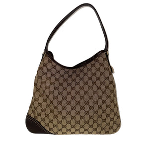 Gucci New Britt Hobo&nbsp;

Gucci Hobo

Neutral Canvas

Printed

Gold-Toned Hardware

Leather Trim

Single Shoulder Strap

Canvas Lining&nbsp;