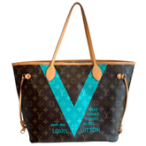 Louis Vuitton Limited Edition Monogram V Neverfull MM