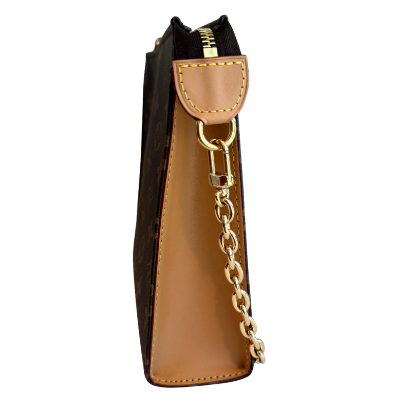 Louis Vuitton Monogram Toiletry Pouch On Chain + Strap
