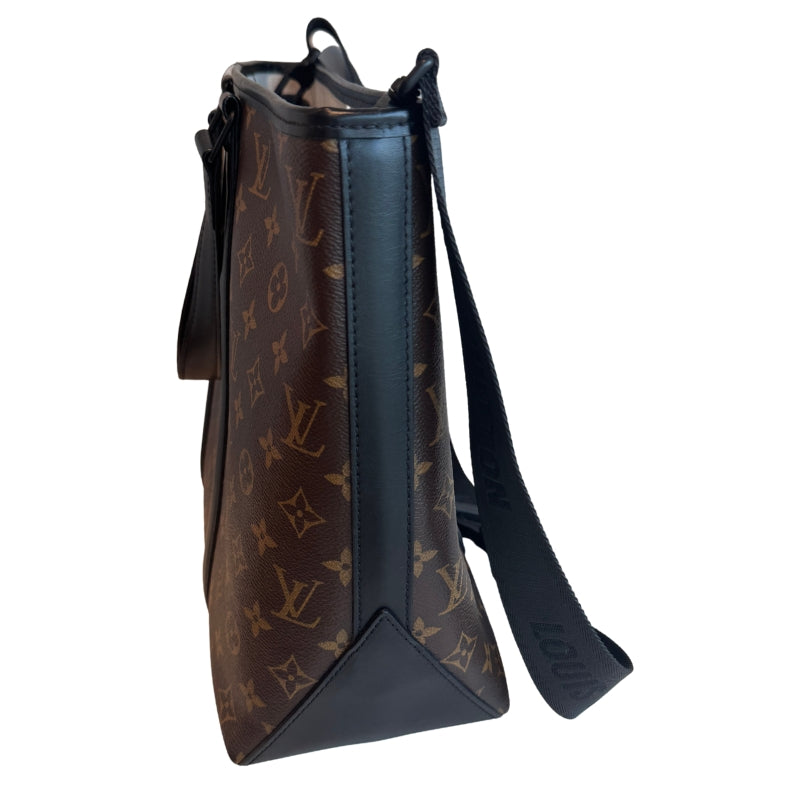 Louis Vuitton Monogram Macassar Weekend Tote GM
