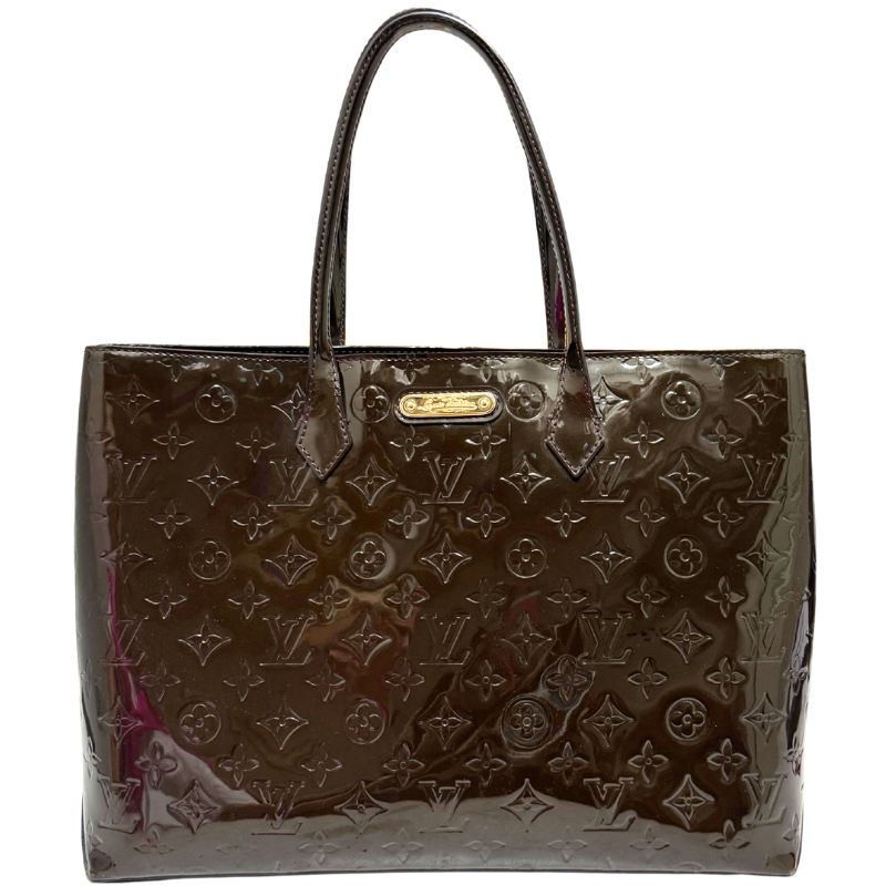 Louis Vuitton Monogram Vernis Wilshire MM Tote