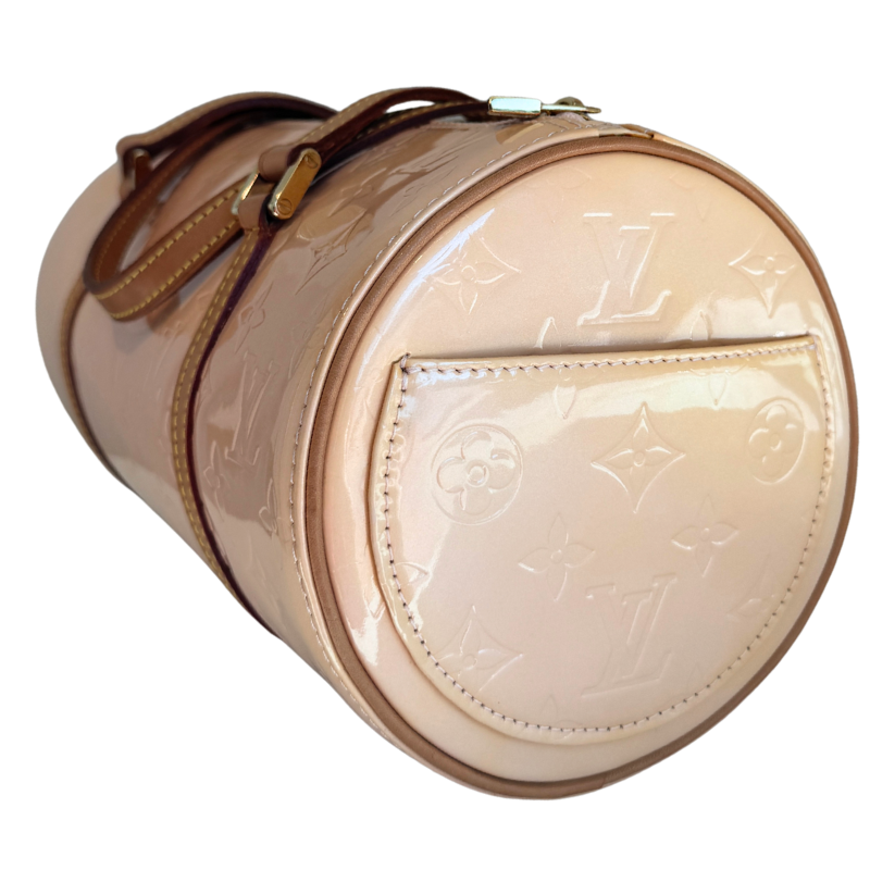 Louis Vuitton Monogram Vernis Perle Bedford Baguette Bag