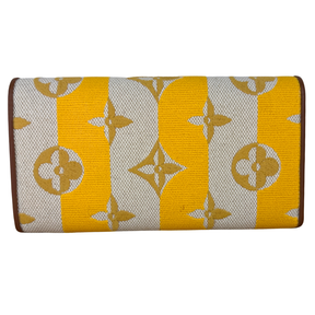 Louis Vuitton Capucines Striped Long Wallet
