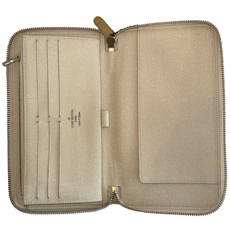 Louis Vuitton Damier Azur Zippy Organizer Wallet