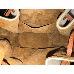 Loewe Canvas And Leather Balloon Bucket Bag