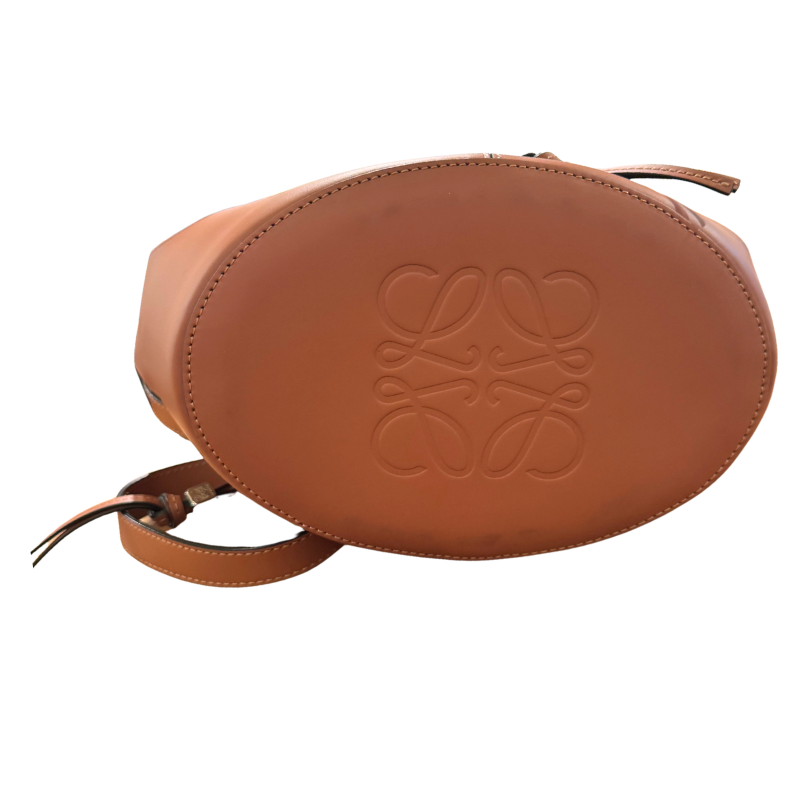Loewe Canvas And Leather Balloon Bucket Bag