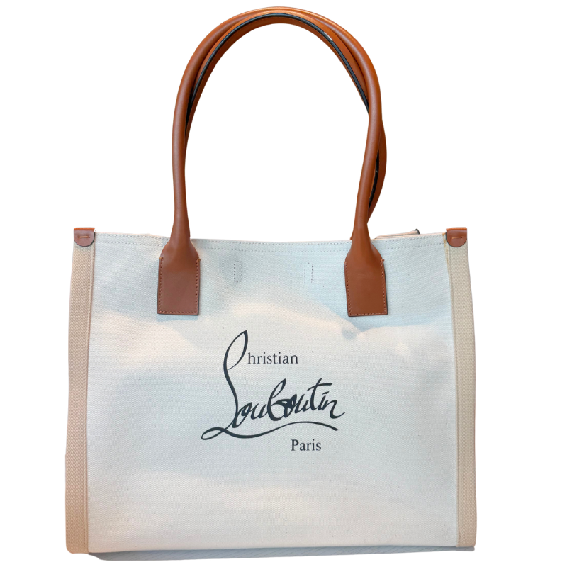 Christian Louboutin Canvas Nastroloubi Large Tote