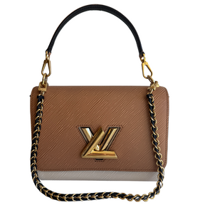 Louis Vuitton MM Limited Epi Leather Twist Two-Tone Shoulder Bag