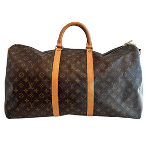 Louis Vuitton Keepall Bandouliere 55 LV Monogram