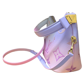 Louis Vuitton Sunrise Pastel Giant Monogram Spring In The City Marshmallow Hobo PM