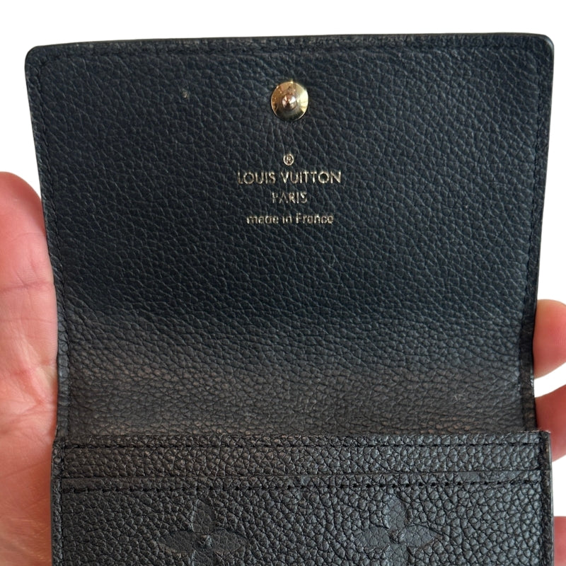 Louis Vuitton Monogram Empreinte Card Holder