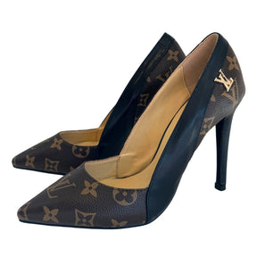 Louis Vuitton Monogram Cherie Heels