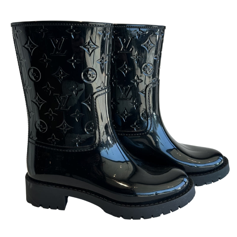 Louis Vuitton Monogram Rubber Rain Boots