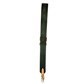 Louis Vuitton  Green Canvas Adjustable Shoulder Strap