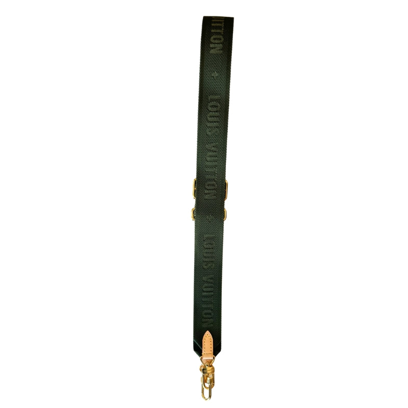 Louis Vuitton  Green Canvas Adjustable Shoulder Strap